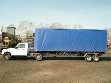 Автомобиль с полуприцепом