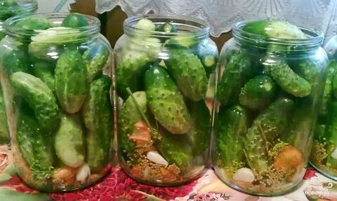 Мариновать огурцы горчицей
