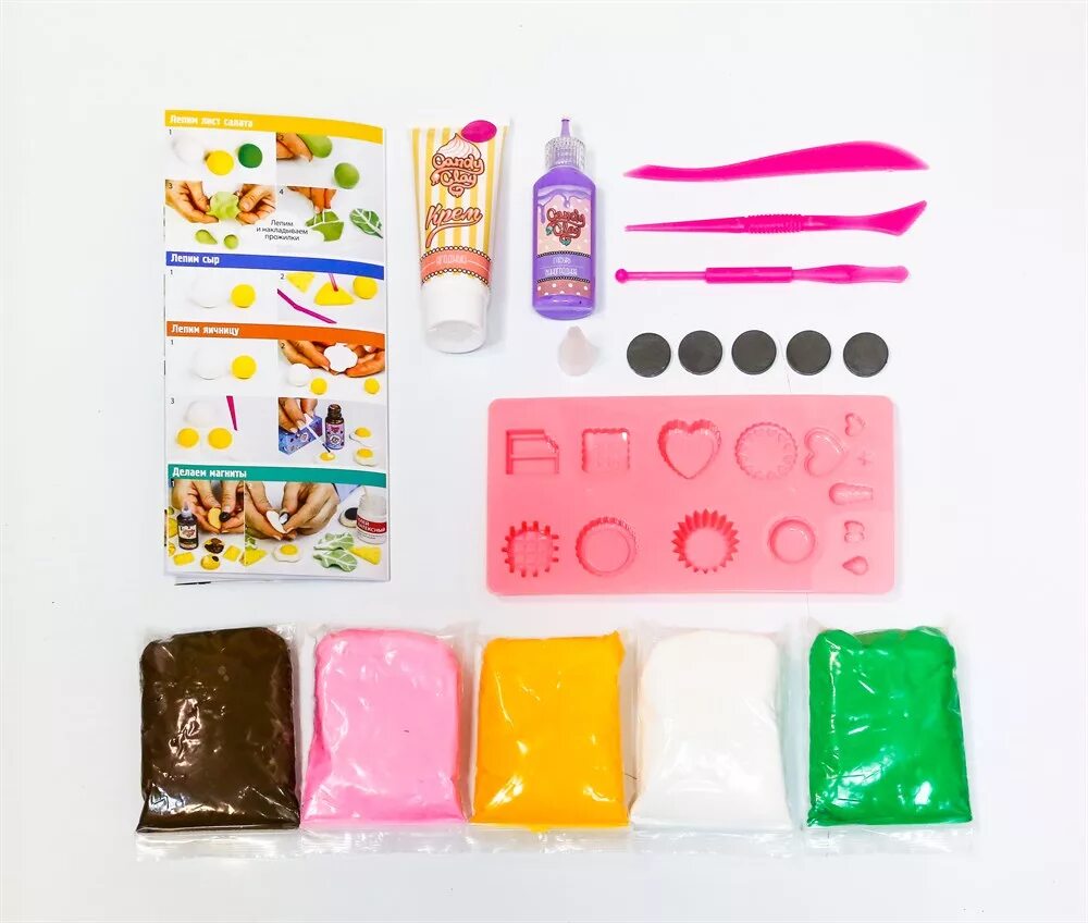 Глина для лепки candy clay набор. Глина для лепки candy clay набор