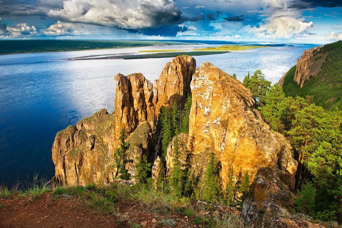 Национальный парк “Ленские столбы”, Якутия. Река Лена. Река Лена Ленские столбы.