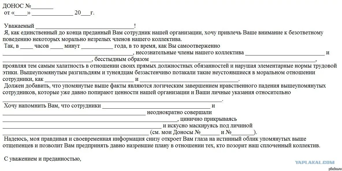 Жалоба донос. Форма доноса. Донос бланк образец. Как написать донос. Образец кляузы.