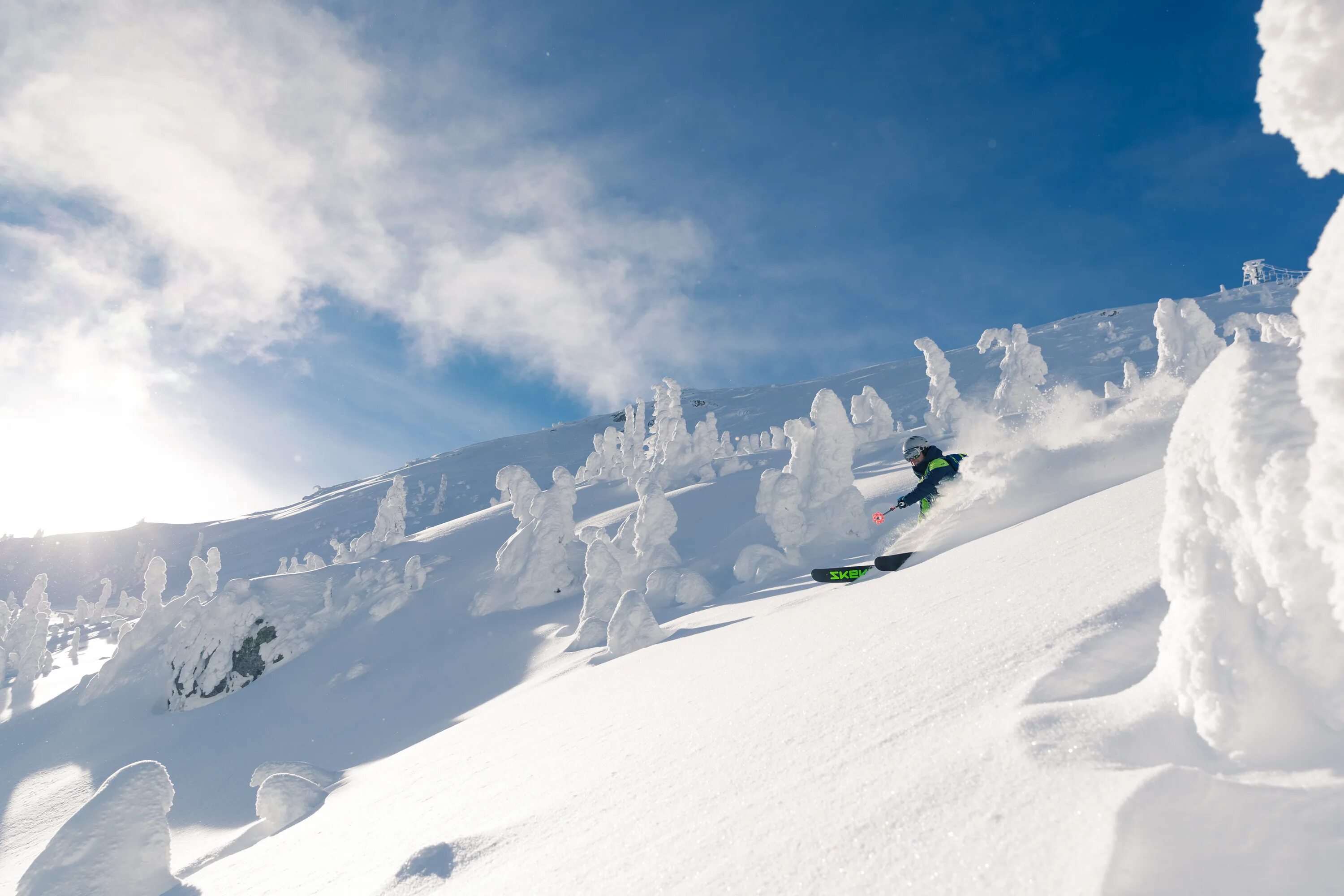 Лапландия сноубординг. Big White Ski Resort. Сохраненки горнолыжный курорт. Нос Ski slope.