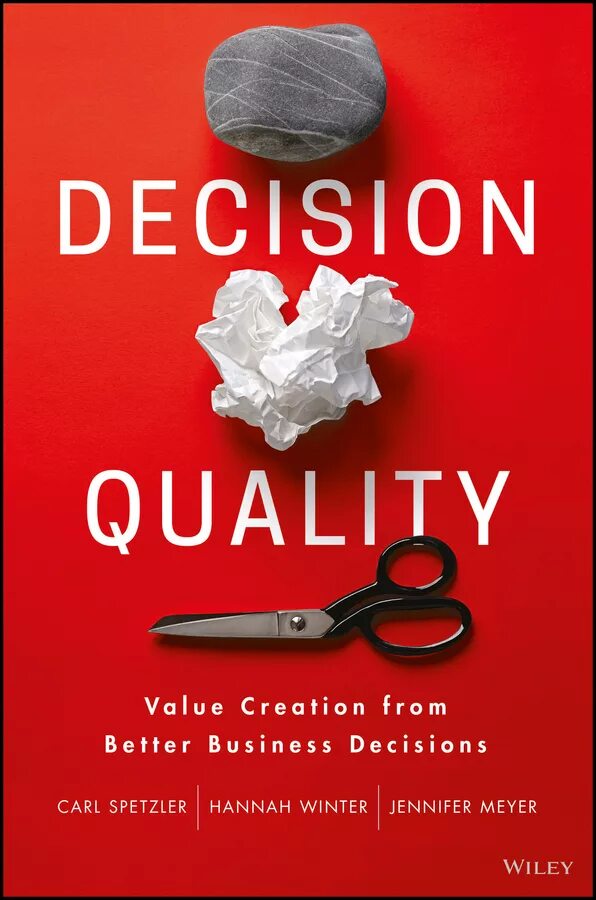Quality value. Decision quality. value creation. hannah winter.