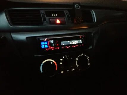 Mitsubishi lancer 10 печка