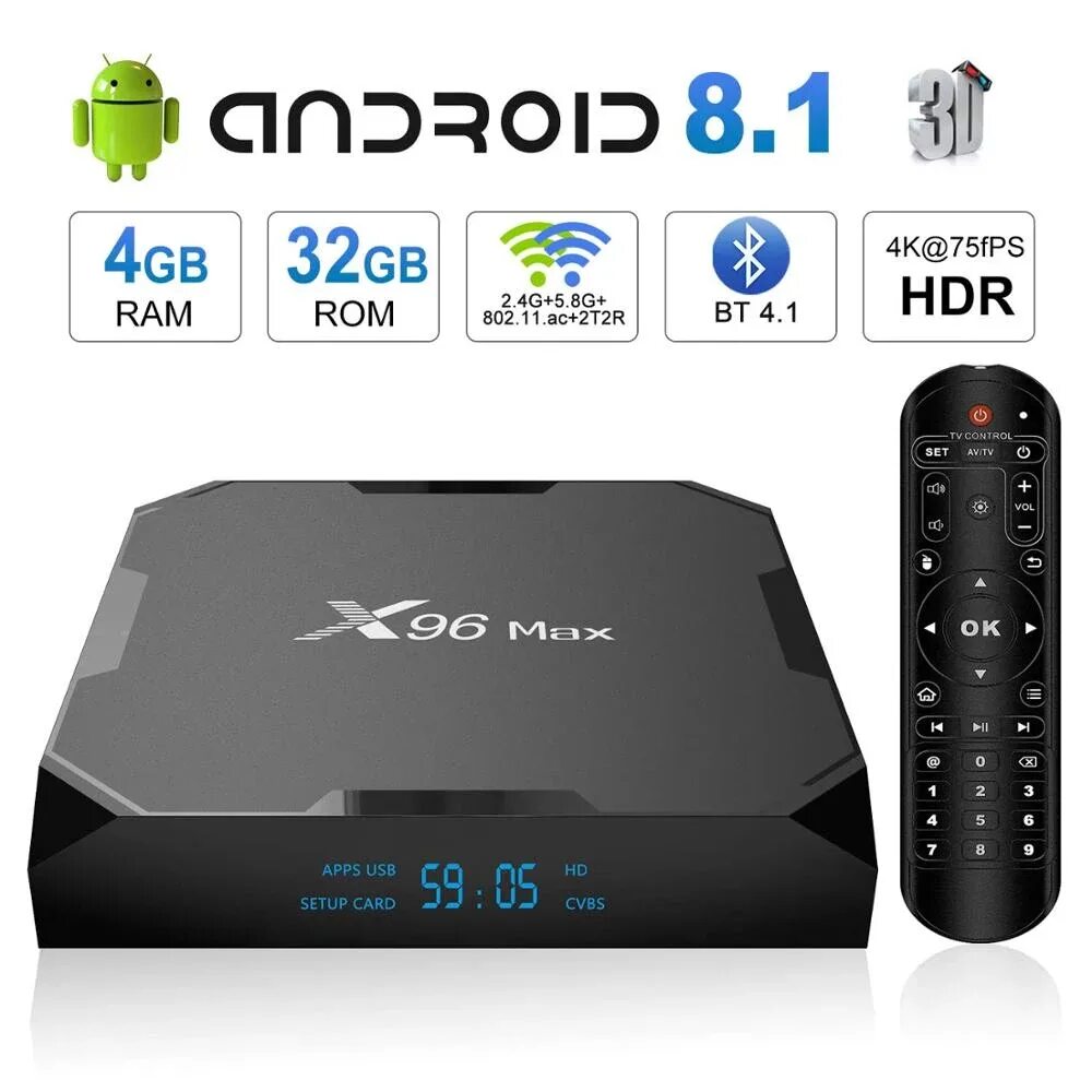 Тв приставка для телевизора с wifi андроид. Smart TV Box x96 Max. Смарт приставка x96 Max Plus. Андроид приставка x96 Max Plus 4gb/64gb. 96 Max Smart Android TV Box.