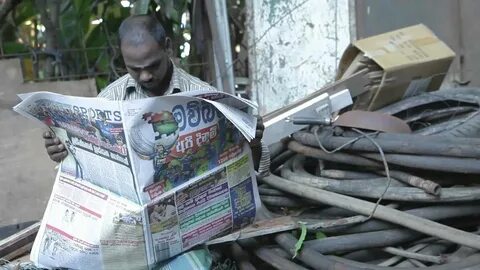 Those are newspapers