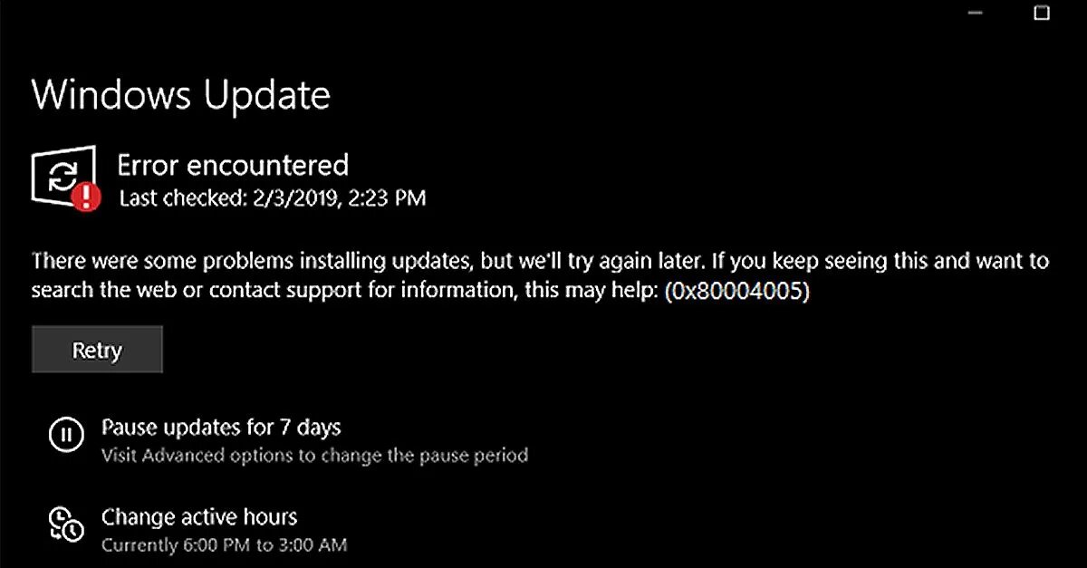 Windows security update error. &quot;update error&quot;. windows 0. 0x80080005. ошибка обновления windows 10.