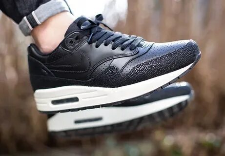 Nike max кожаные