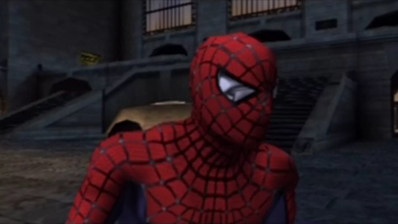 Spider man 2002. Spider man 2002 game. Человек паук 2002 игра. Оскорп человек паук 2002.