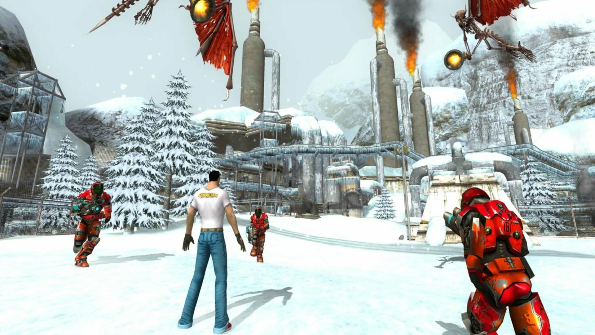 Сириус сэм второе. Serious sam. серьезный сэм 2. игра крутой сэм. serious sam 2 sam.
