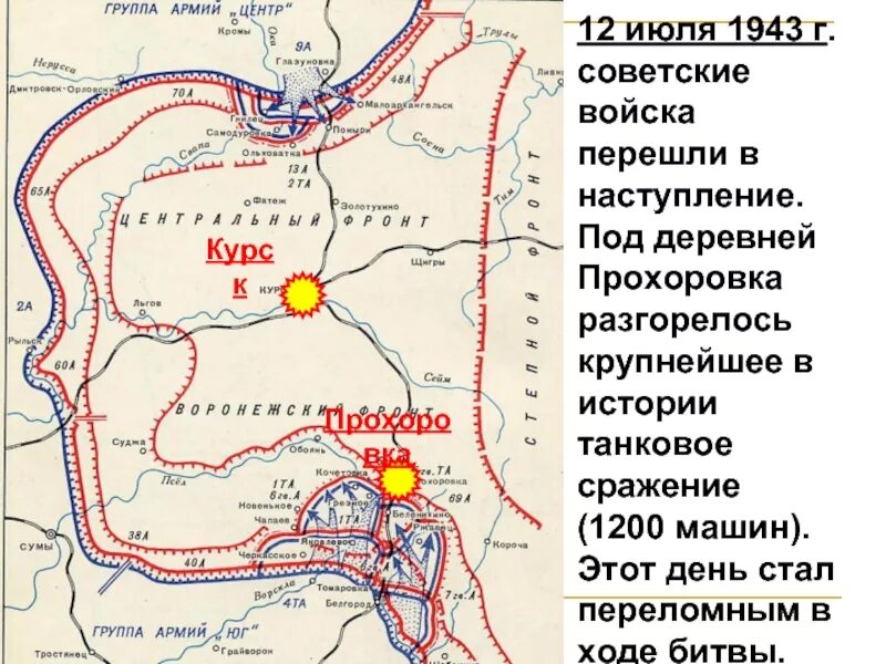 Курская дуга населенные пункты. 12 Июля 1943 Прохоровка. Курская дуга 1943 танковое сражение. Курская битва Прохоровское танковое сражение 1943. Битва у деревни Прохоровка.