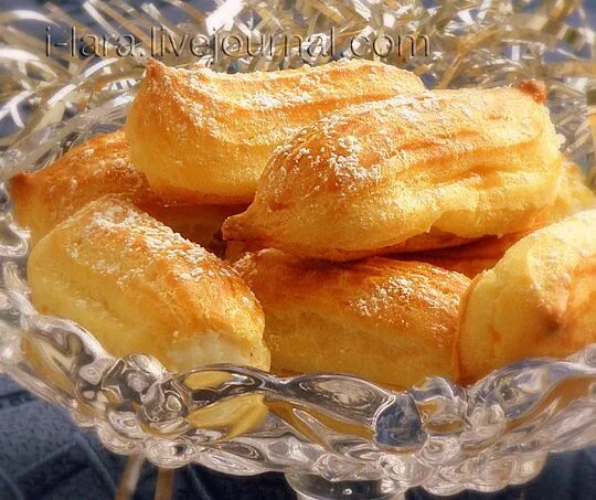 Приготовление заварных пирожен