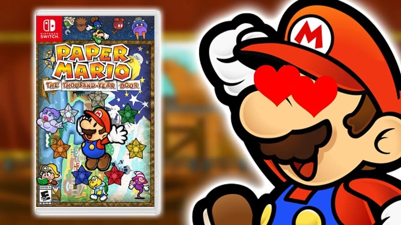 The thousand year door. Paper Mario GAMECUBE. Paper Mario: the Thousand-year Door. Paper Mario 64. GAMECUBE paper Mario - the Thousand-year Door (USA) обложка.