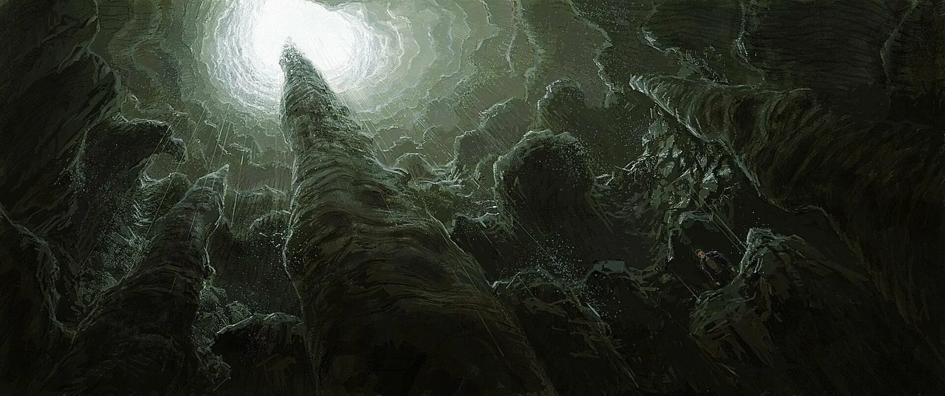 «Глубины бездны» (Abyssal depths). Темная бездна. Бездна арты. Бездна хаоса. Направо и налево чернели таинственные пропасти