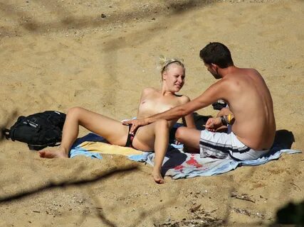 Groped on beach