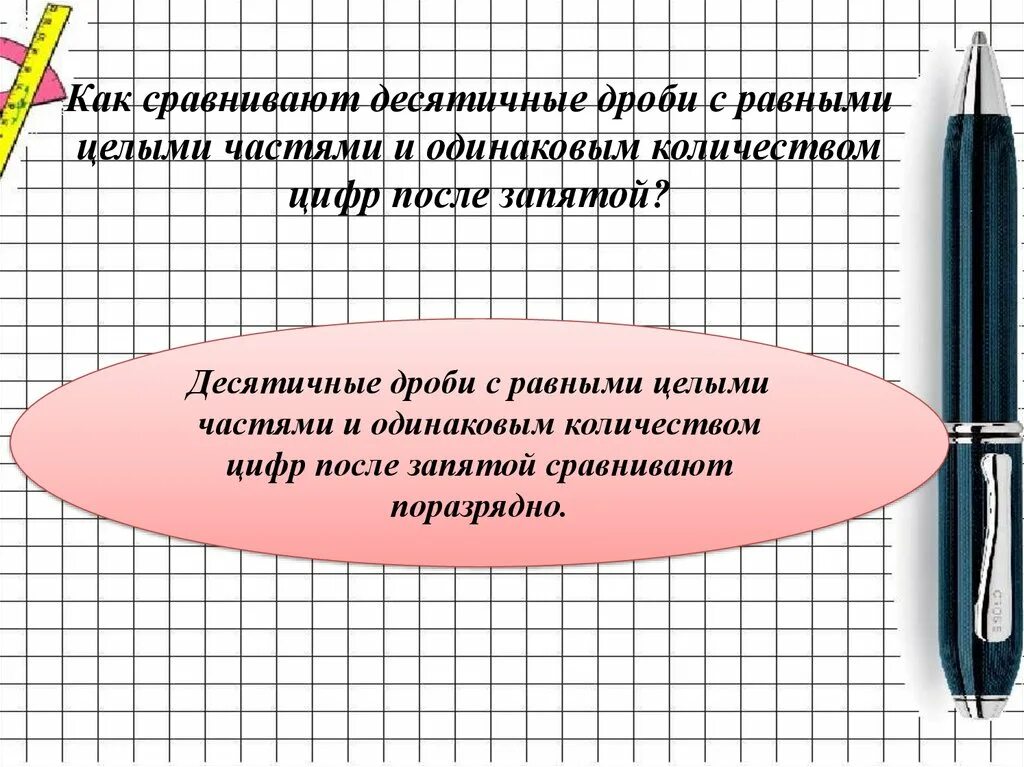 Сравнение десятичных дробей мерзляк. Как сравнивать десятичные дроби. Правило сравнения десятичных дробей. Как сравнить десятичные дроби с равными целыми частями. Как сравниваются десятичные дроби.