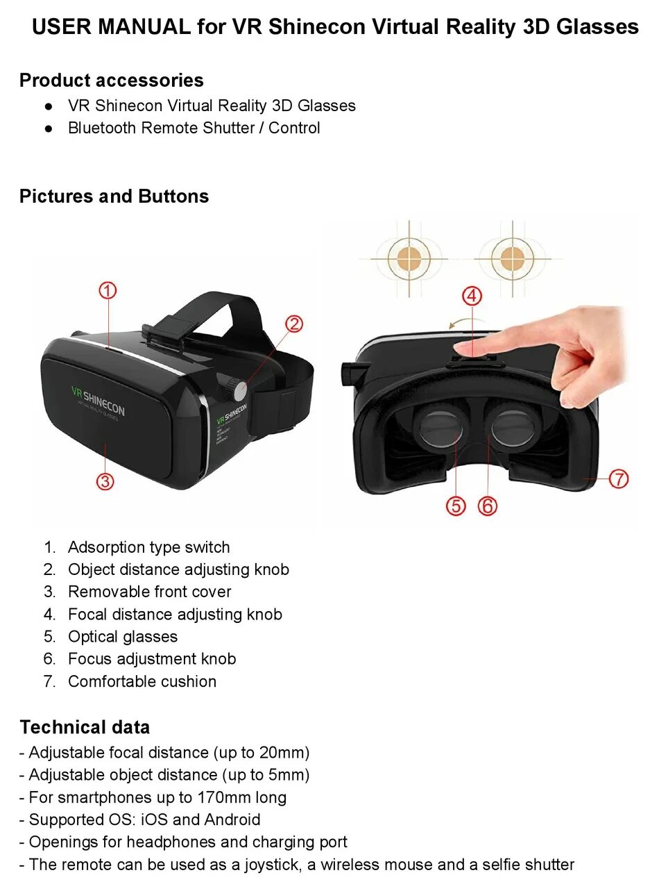 Virtual reality Glasses Shinecon коробка. Очки виртуальной реальности VR Shinecon SC-g06e. VR Shinecon Bluetooth 3.0. Tonlish Shinecon b03 портативный джойстик виртуальной реальности. User guide на русском