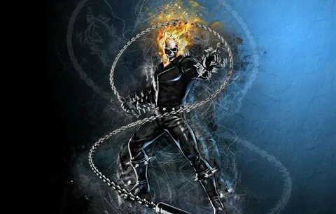 Ghost Rider Blue Fire posted by Samantha Mercado