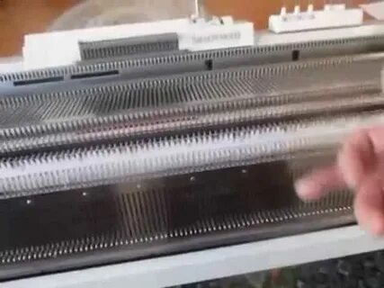 Носки на двухфонтурной вязальной