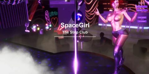 SpaceGirl Retro - Strip Club cover.