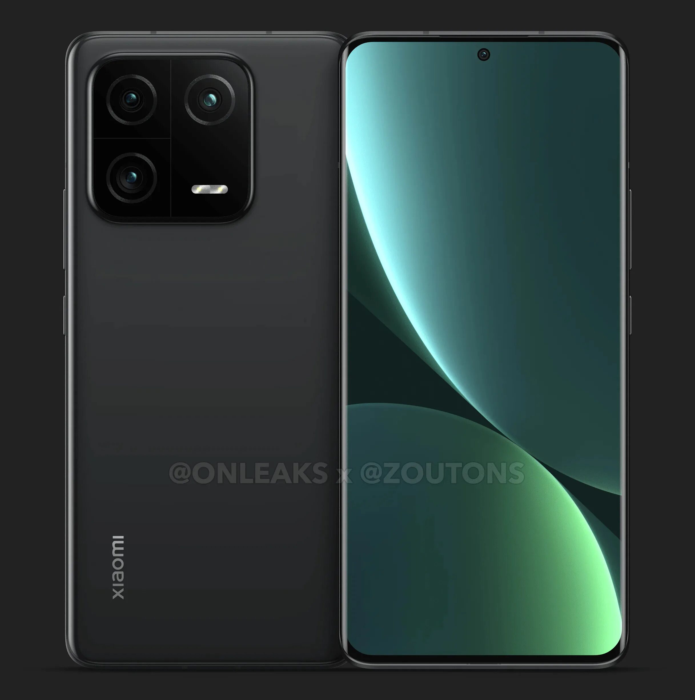 Черный Xiaomi 13 впервые показали на фото - MegaObzor