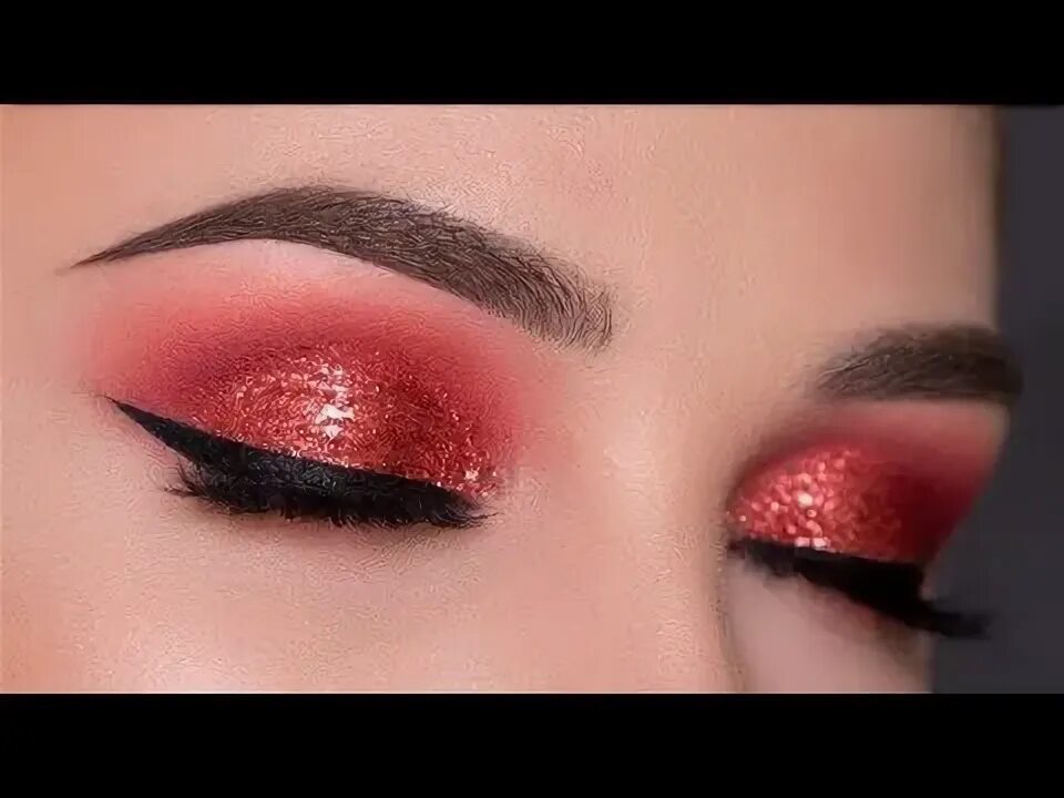 cool Оригинальный макияж с красными тенями - Какому цвету глаз подойдет? Red eye