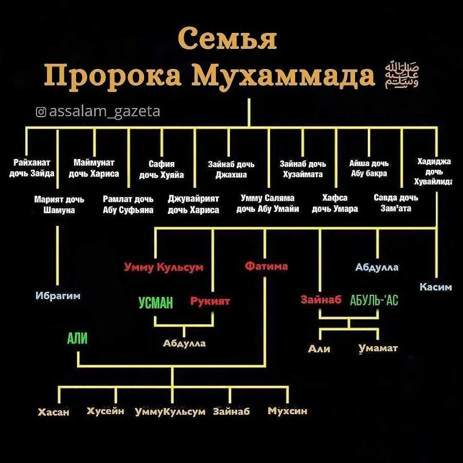 История жен пророков