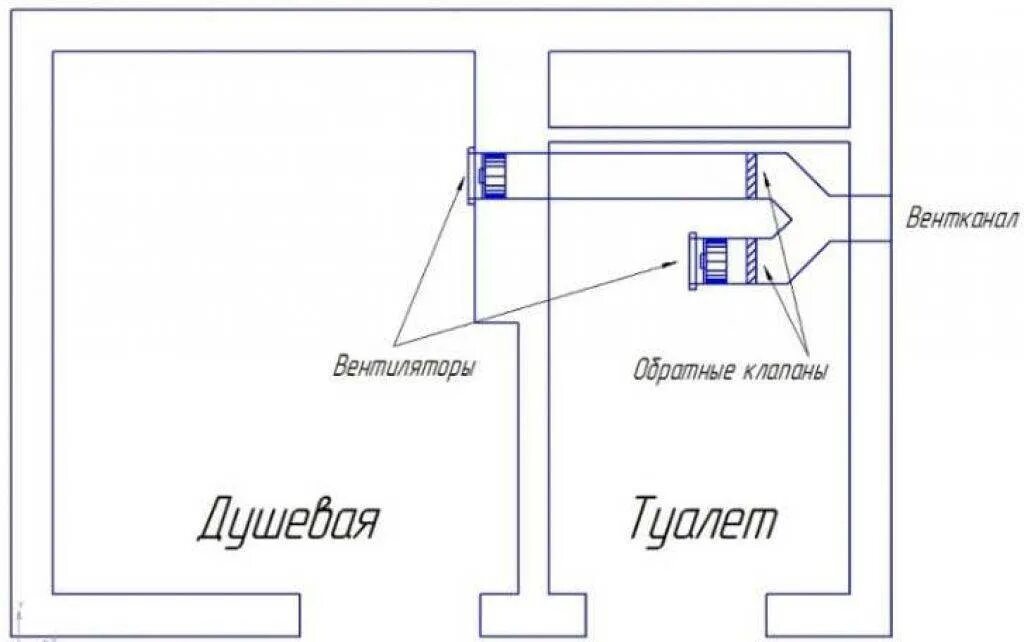 Как установить вытяжной вентилятор. Схема монтажа обратного клапана вентиляции. Схема установки обратного клапана на вентиляцию. Вытяжка из туалета с обратным клапаном схема. Вентиляция с обратным клапаном из туалета схема.