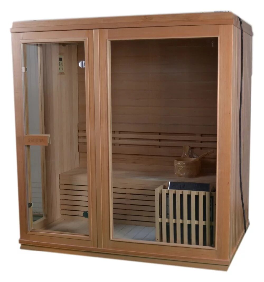 Small sauna. Sauna kayu 240х220. баня контейнер. &quot;sauna&quot; (finland, 2008).