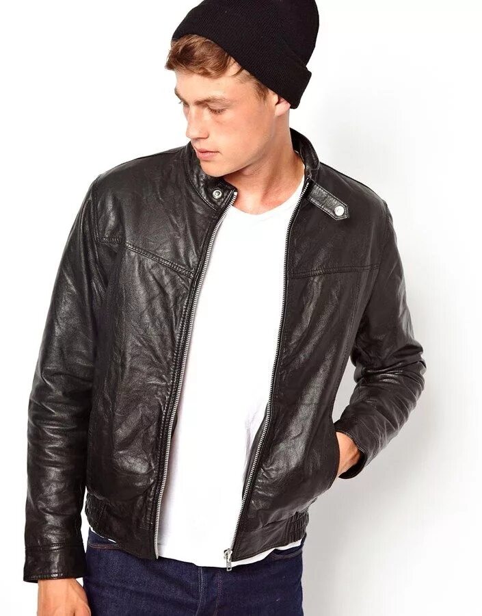 Куртка selected 16077543 кожаная мужская бомбер. Кожа бомбер мужская. Asos design кожаный бомбер. Кожаная куртка бомбер мужская. Mens black bomber leather asos.