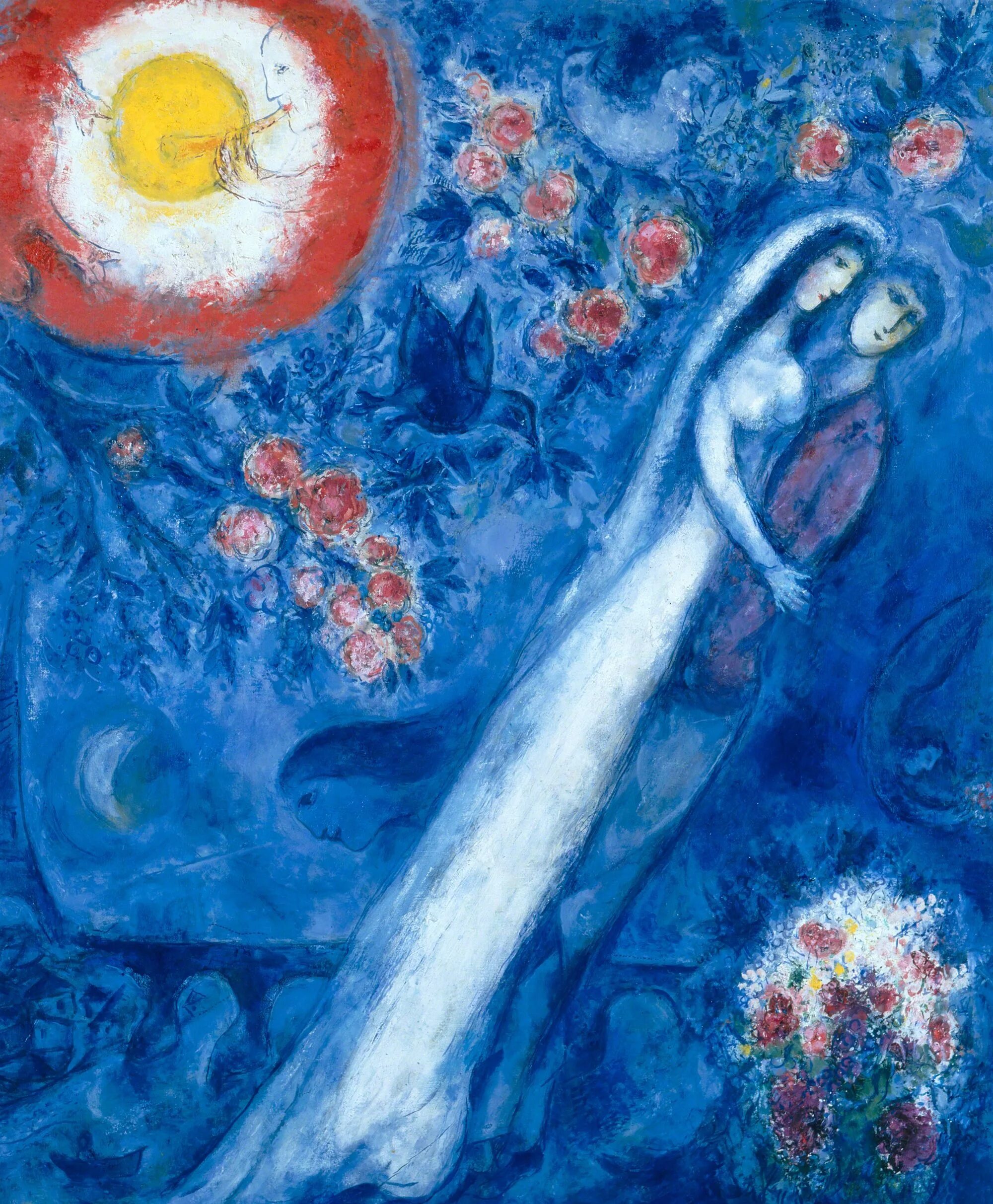 Картины марка Шагала. Композитор шагал