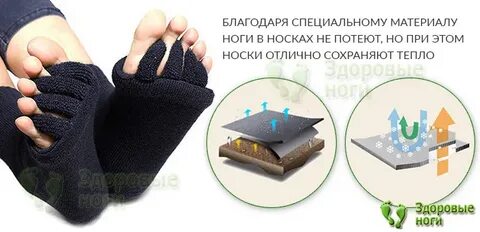 Какие носки носить чтобы не потели ноги