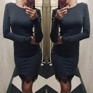 Платье снизу