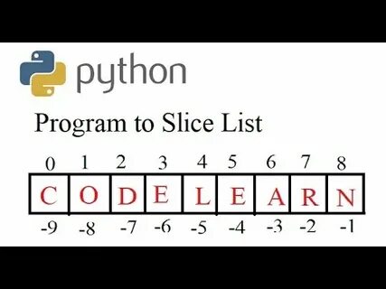 List slicing