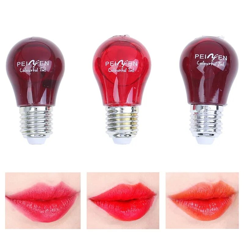 Тинт для губ 03. Блеск-тинт для губ `mini dolly` lamps. mini dolly тинт для губ. помада в виде лампочки. помада в форме лампы.