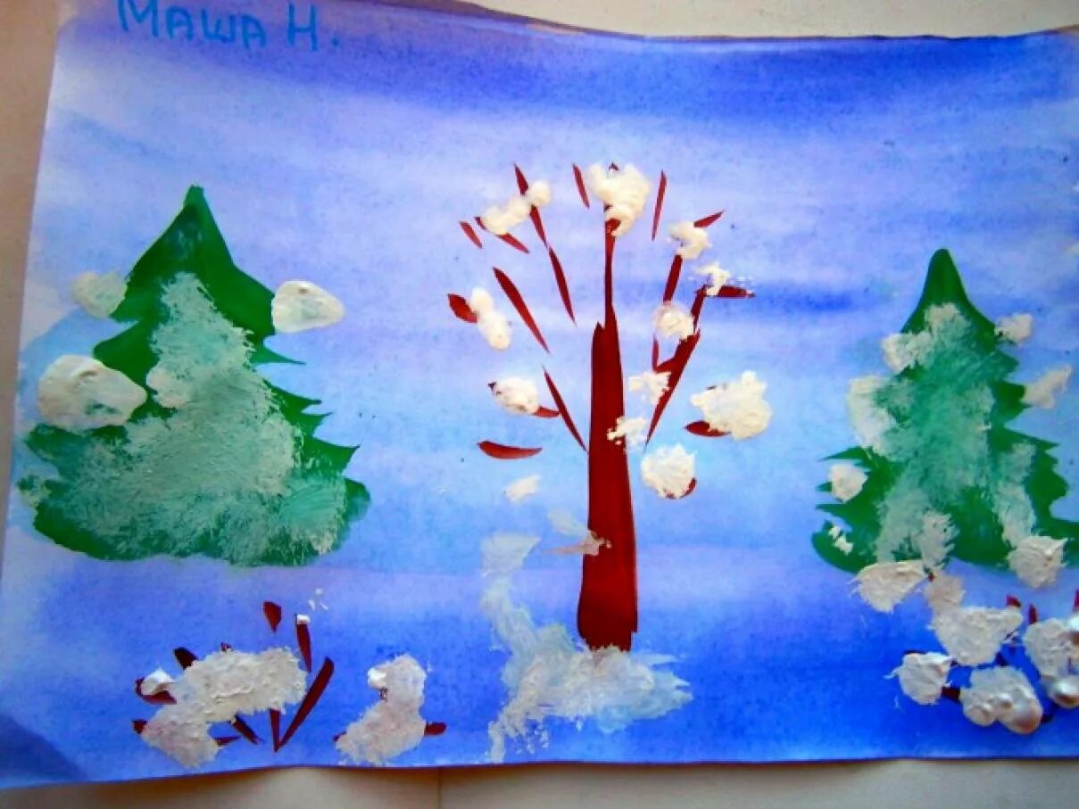 Комарова, стр. Занятие 58). Рисование на зимнюю тему в средней группе. Рисование в средней группе зимой. Рисование в подготовительной группе зимой.