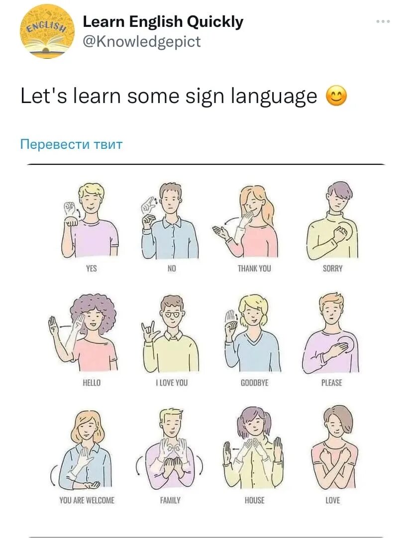 Как будет спасибо на языке жестов. Как будет спасибо на языке жестов