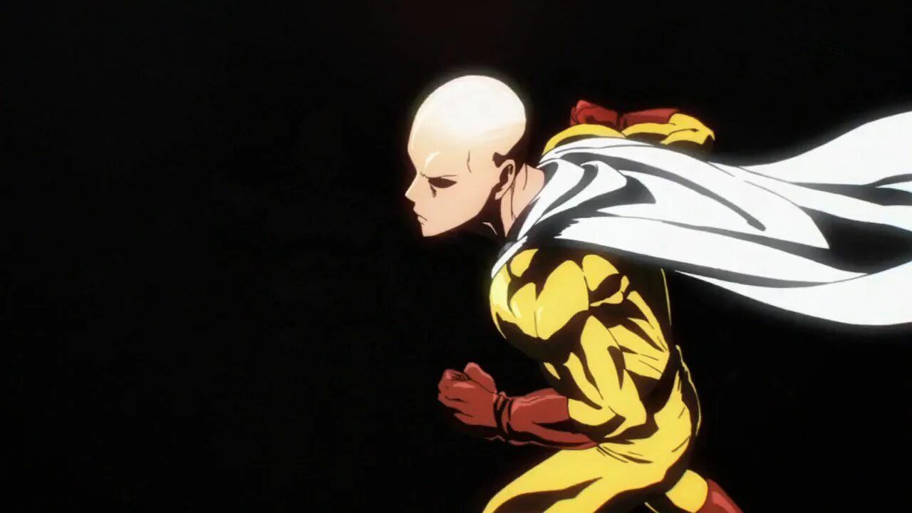 One punch man opening. Ванпанчмен Сайтама удар. Гифка Сайтама удар. One Punch man удар Сайтамы.