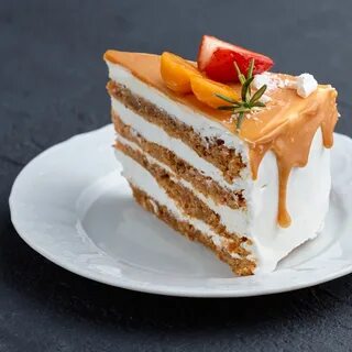 Торт морковный с апельсином и орехами