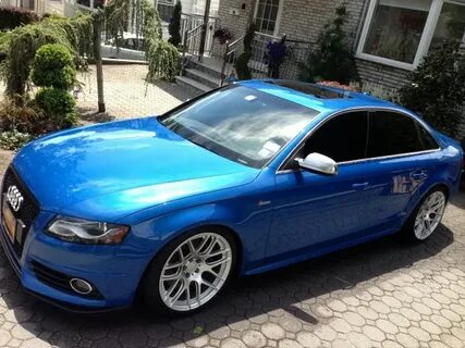 Blue pearl clearcoat