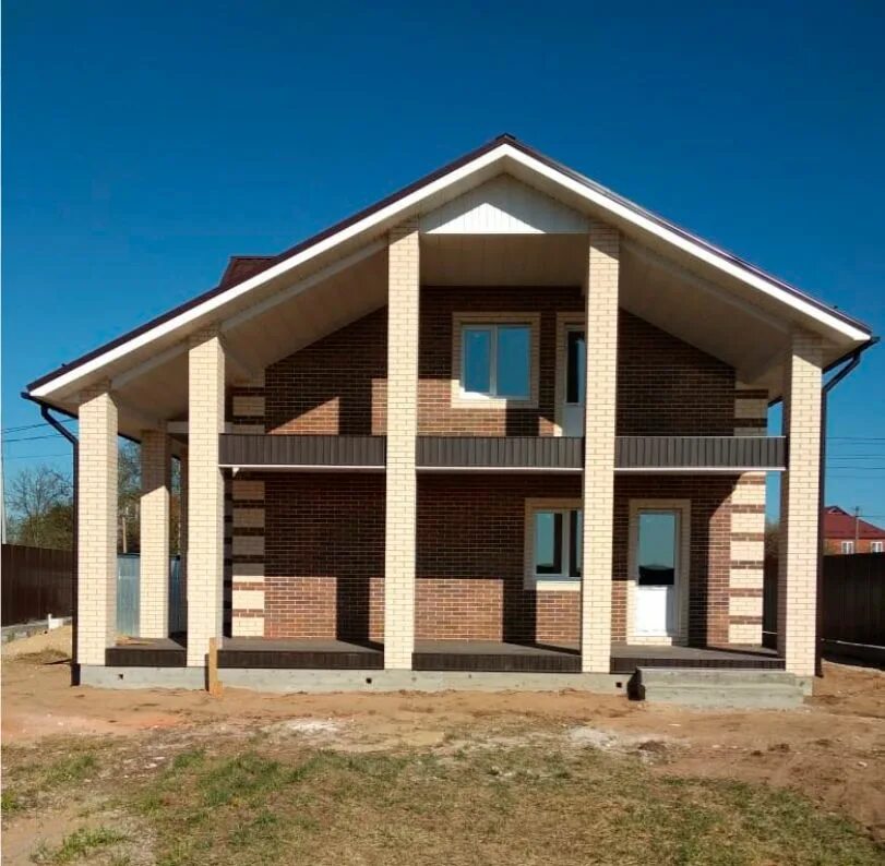 Строящийся коттедж. • "загородный дом" андреянзахаров. Красивые коттеджи. Строительство домов коттеджей москва. Усадьба из клееного бруса.