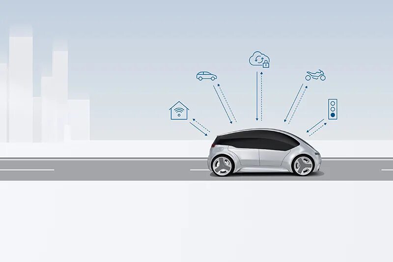 Связь между машинами. Система коммуникаций между автомобилями c2c. Vehicle-to-everything.