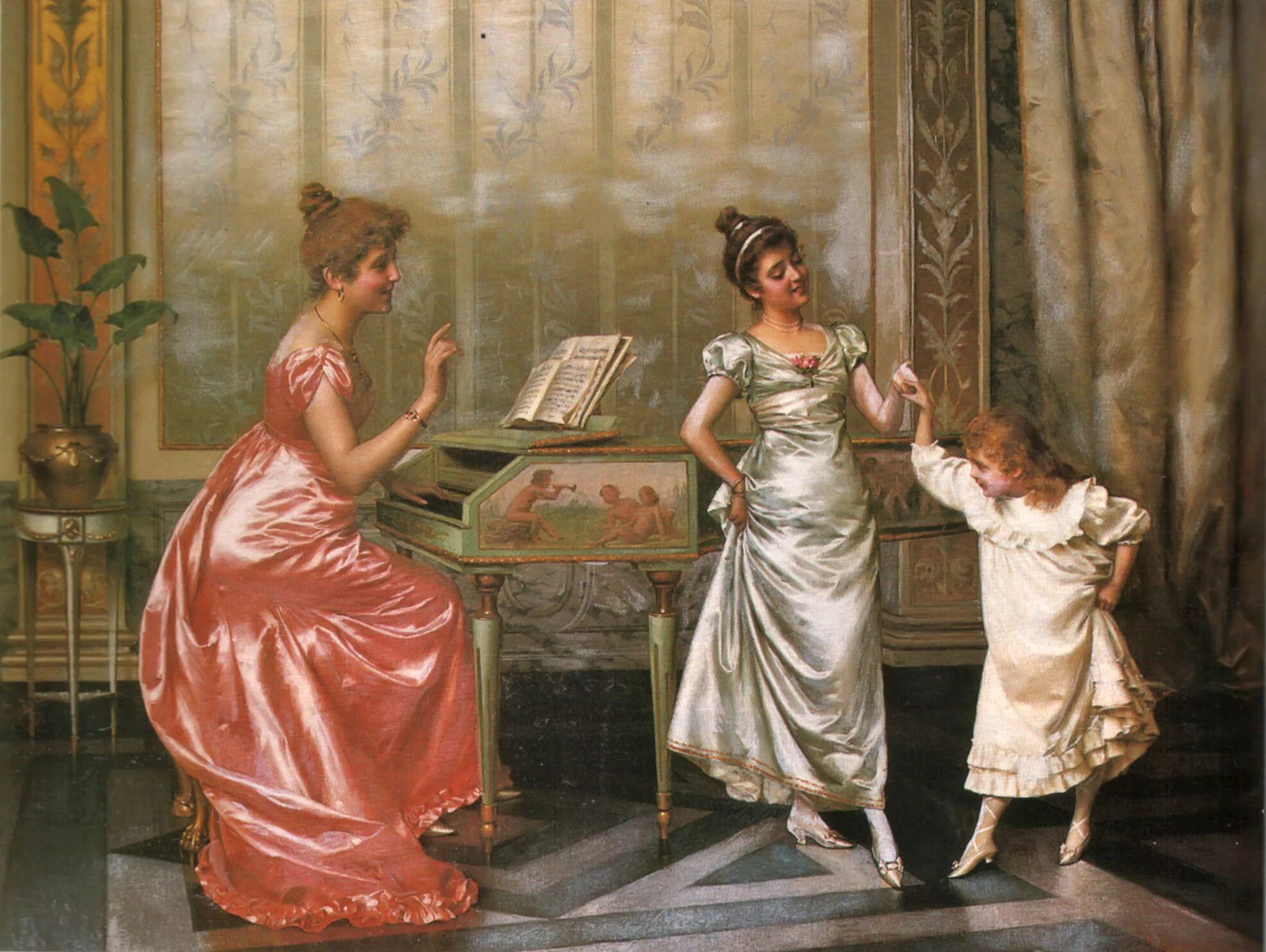 Витторио Реджианини (Vittorio Reggianini) (1858-1938) (50). Художник-Vittorio-Reggianini. Художник Витторио Реджианини. Витторио Реджианини чтение. Манеры старинная