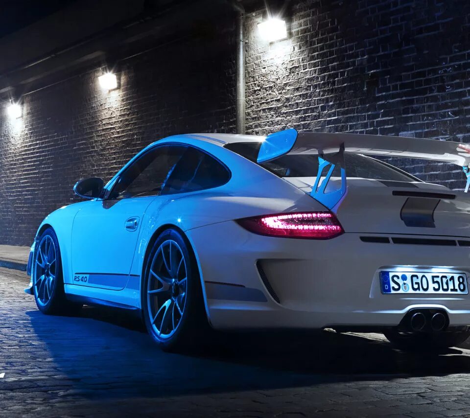 Light tuning. Porsche 911 gt3. Машина в неоновых цветах. Porsche обои 8к.