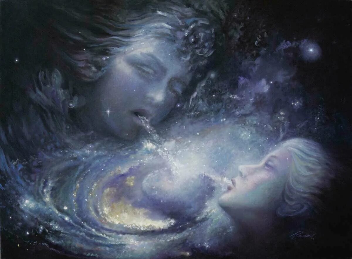 Вселенная и любовь. Космос любовь. Мужчина и женщина космос. Космические сны. Бог дух любви