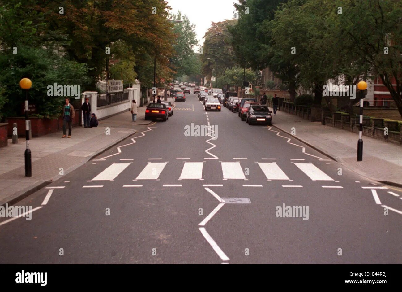 For the zebra crossing