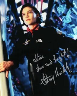 Stacy Haiduk (Seaquest)(Signed at Chiller Theatre 4-27-13) Sci Fi Tv Series...