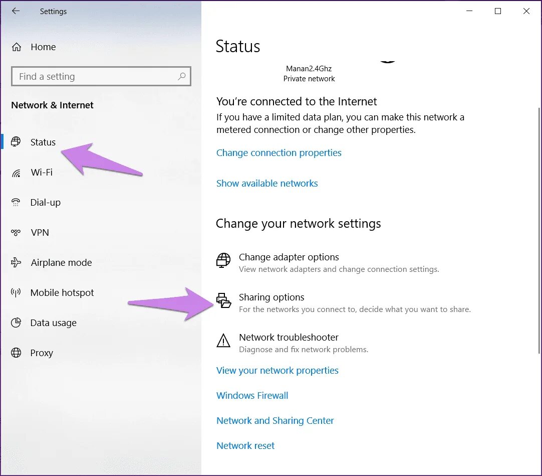 Сетевое обнаружение windows. Сетевое обнаружение отключено в windows 10.