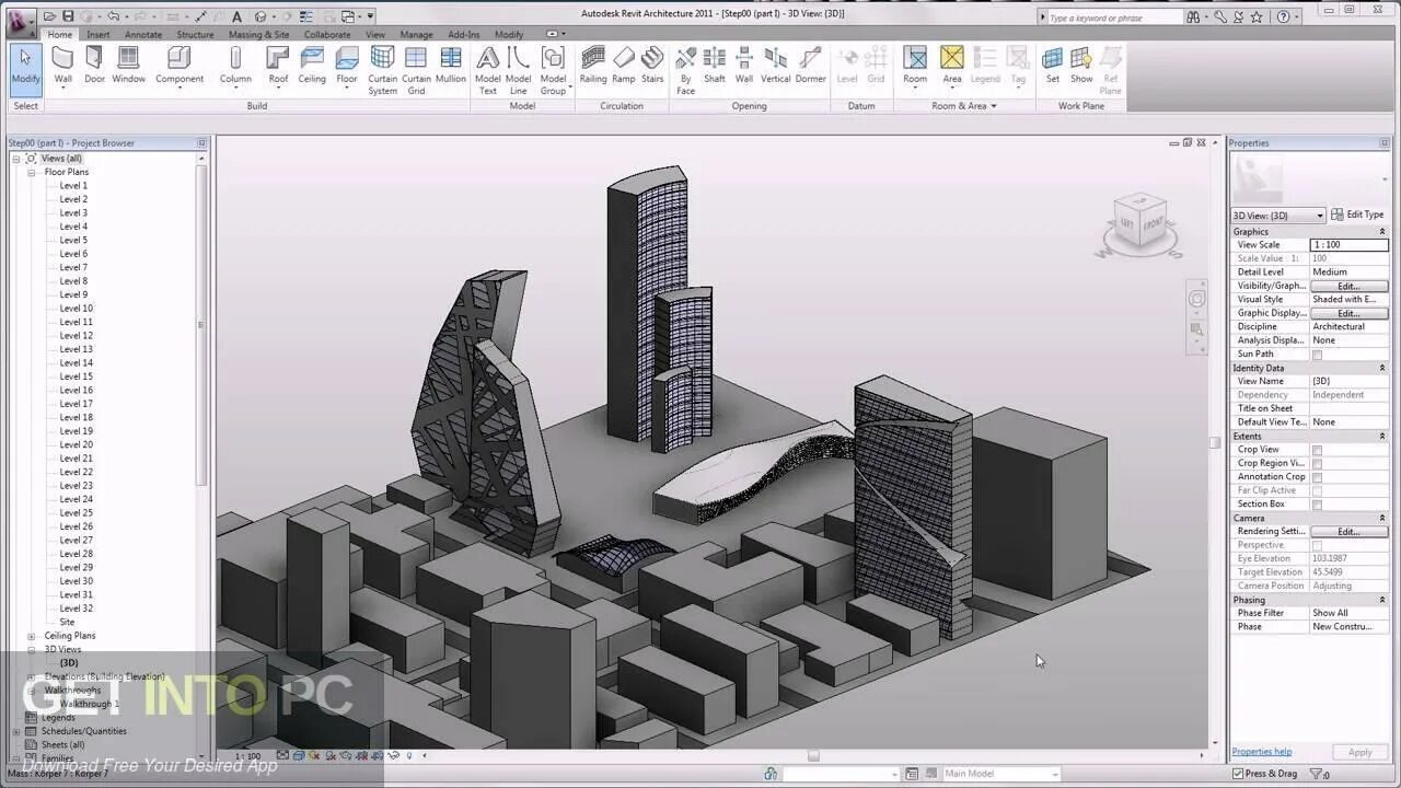 Autodesk architecture. Ревит архитектура. Revit 200. Концептуальное моделирование в Revit. По Revit.