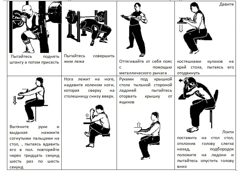 Изометрическая тренировка